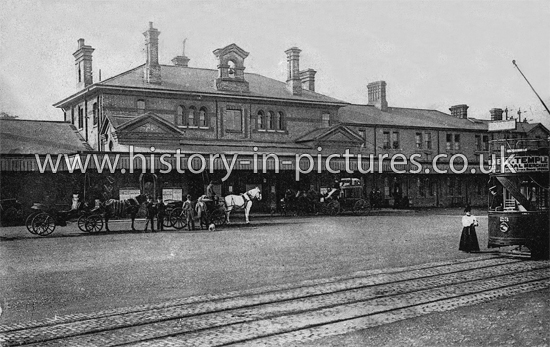 Great Eastern Railway Station, Ipswich, Suffolk. c.1906